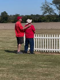 May be an image of skeet shooting and grass