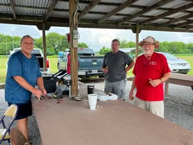 May be an image of skeet shooting and text
