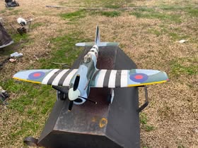 May be an image of aircraft and text