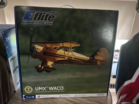 May be an image of text that says 'ASS 2 UMX UMXWACO TM WACO Ultra iplane ane orIntermediateP lots NCLUDED + IDED EASIERTOFLY EASIER OFLY 이 HIGHPOWER SCALE SCALEEXTRAS XTRAS HORZON'