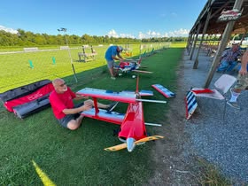 May be an image of skeet shooting, aircraft and text