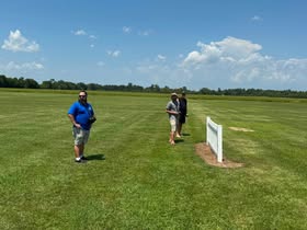 May be an image of skydiving