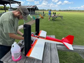 May be an image of aircraft and text